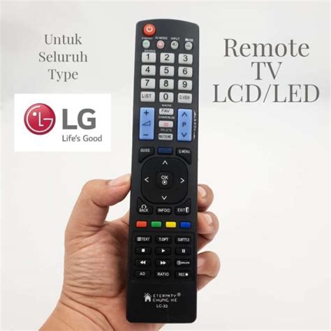 Kode Remote TV LG LED, Tabung, dan LCD .